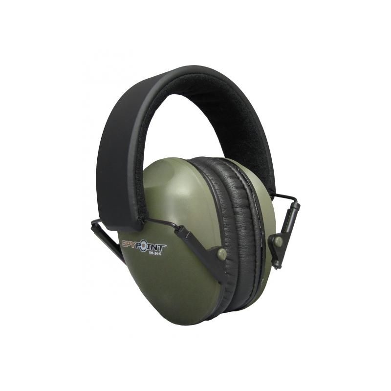 Ochrana sluchu Spy Point EM - 24 zelená